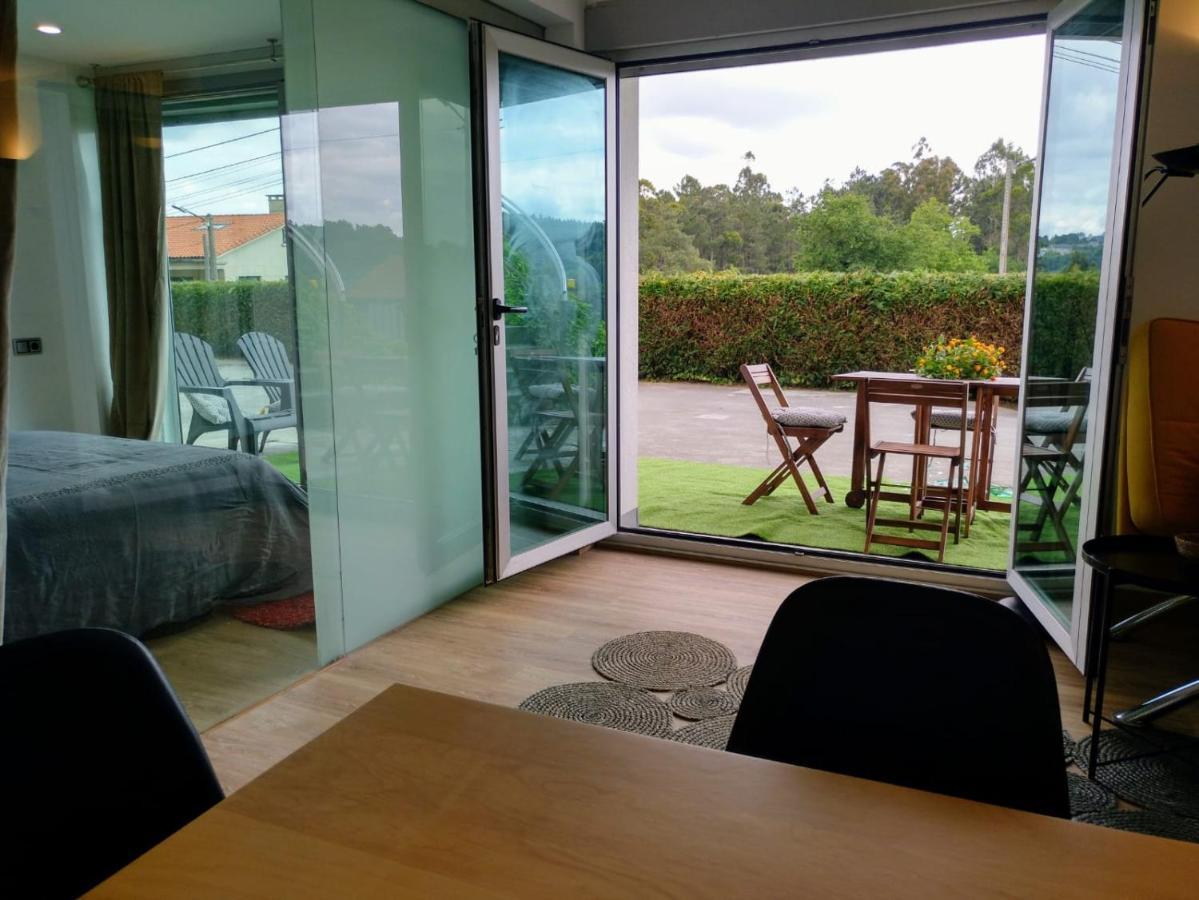 Casa Rocha Velha Con Terraza Y Piscina Particular Apartment Santiago de Compostela Luaran gambar