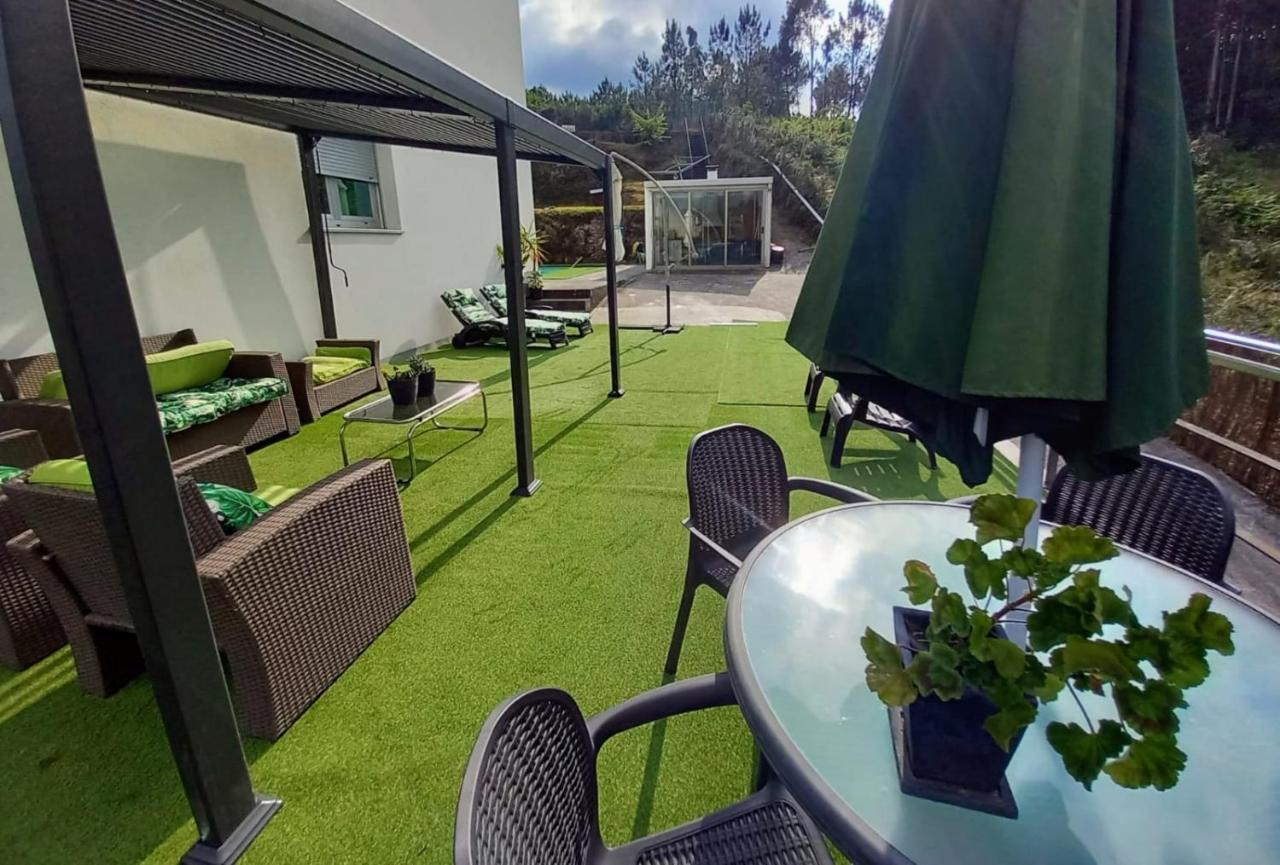 Casa Rocha Velha Con Terraza Y Piscina Particular Apartment Santiago de Compostela Luaran gambar