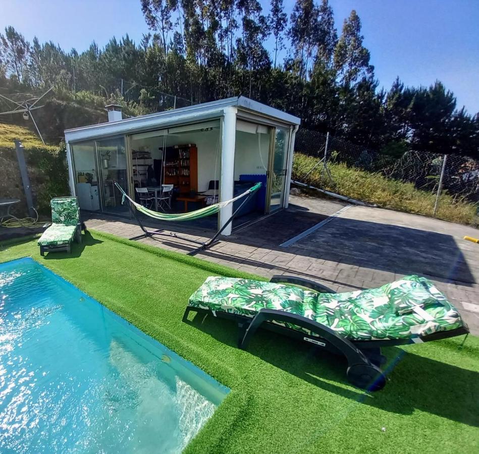 Casa Rocha Velha Con Terraza Y Piscina Particular Apartment Santiago de Compostela Luaran gambar