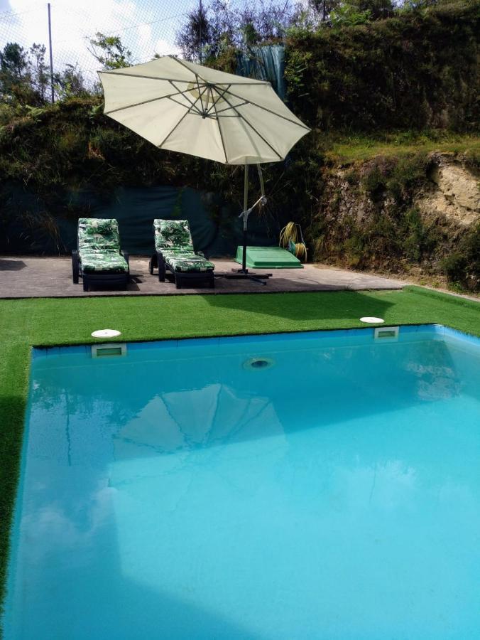 Casa Rocha Velha Con Terraza Y Piscina Particular Apartment Santiago de Compostela Luaran gambar